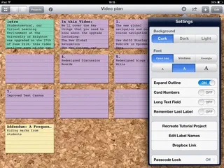 Index Card for iPad